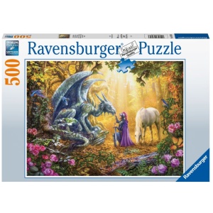 Ravensburger Puzzle 16580 - Drachenflüsterer - 500 Teile Puzzle für Erwachsene und Kinder ab 12 Jahren