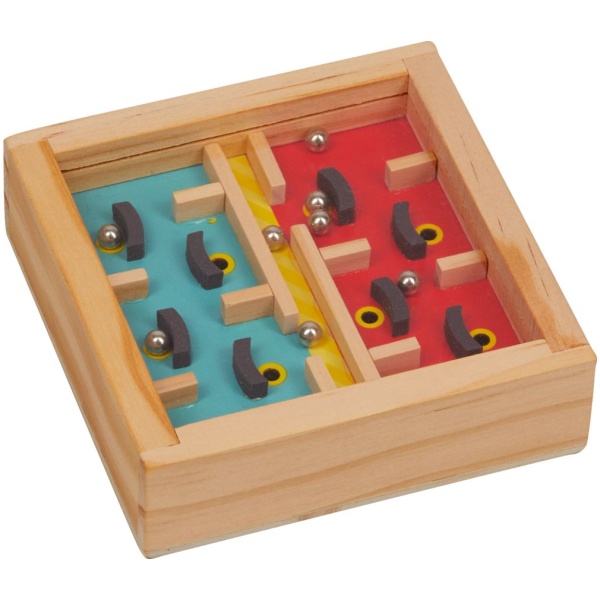 Holz-Geduldsspiel - Bunte Geschenke, sortiert (1 Stück)