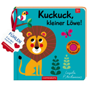 Mein Filz-Fühlbuch: Kuckuck, kleiner Löwe!