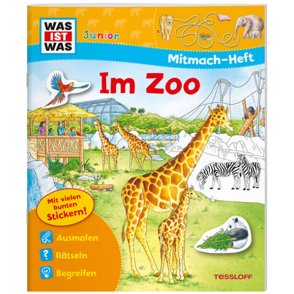 Marti, Tatjana: WAS IST WAS Junior Mitmach-Heft Zoo