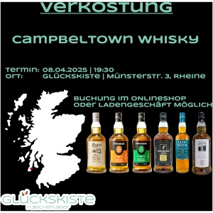 Campbeltown Whisky Tasting 08.04.2025 19:30