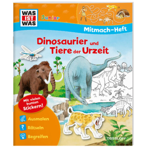 Schuhmann, Ida: WAS IST WAS Junior Mitmach-Heft Dinosaurier und Tiere der Urzeit