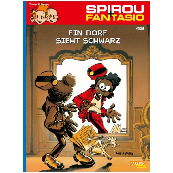 Janry; Tome: Spirou und Fantasio 42: Ein Dorf sieht schwarz