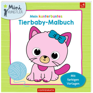 Mein kunterbuntes Tierbaby-Malbuch