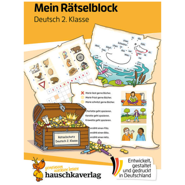 Rhauderwiek, Melanie: Mein Rätselblock Deutsch 2. Klasse