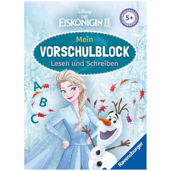 Hahn, Stefanie: Disney Die Eiskönigin 2 - Mein Vorschulblock: Lesen und Schreiben