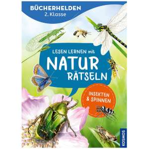 Duppke, Leonie: Lesen lernen mit Naturrätseln, Bücherhelden 2. Klasse, Insekten & Spinnen