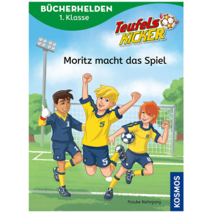 Nahrgang, Frauke: Teufelskicker, Bücherhelden 1. Klasse, Moritz macht das Spiel