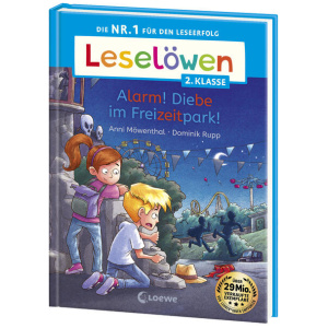 Möwenthal, Anni: Leselöwen 2. Klasse - Alarm! Diebe im Freizeitpark!