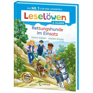 Giebken, Sabine: Leselöwen 2. Klasse - Rettungshunde im Einsatz