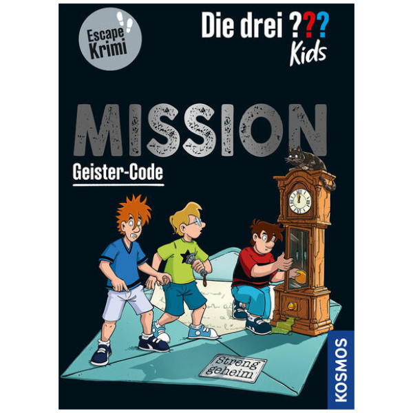 Schiefelbein, Nina: Die drei ??? Kids, Mission Geister-Code