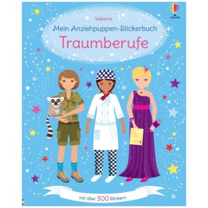 Bone, Emily: Mein Anziehpuppen-Stickerbuch: Traumberufe