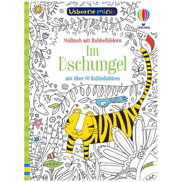 Smith, Sam: Usborne Minis - Malbuch: Im Dschungel