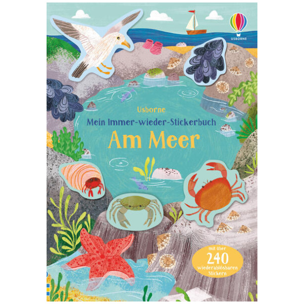 Greenwell, Jessica: Mein Immer-wieder-Stickerbuch: Am Meer