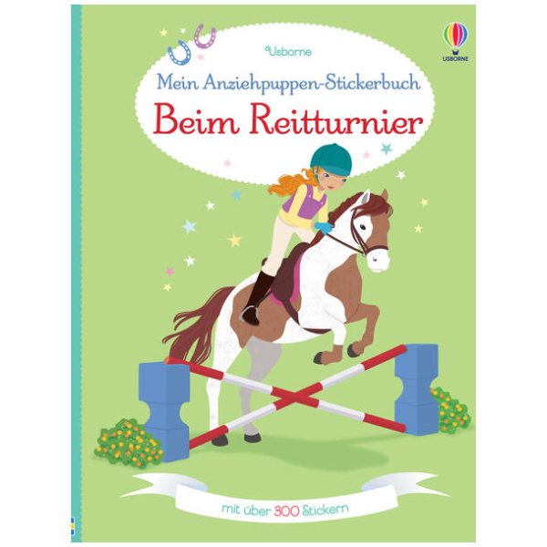 Bowman, Lucy: Mein Anziehpuppen-Stickerbuch: Beim Reitturnier