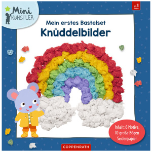 Mein erstes Bastelset: Knüddelbilder (Regenbogen)